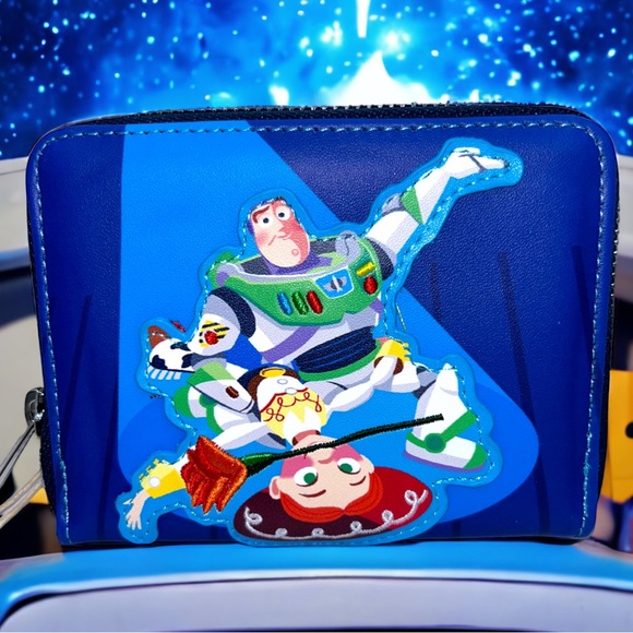 Toy Story Jessie and Buzz Mini Backpack and Matching Zip Wallet - Picture 7 of 8